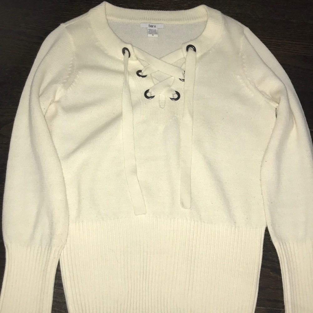 Cream sweater